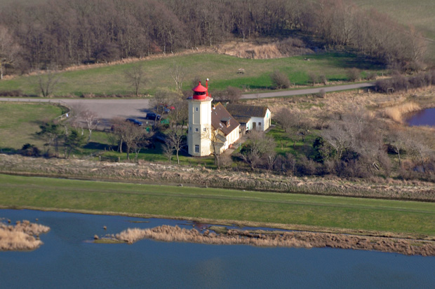 Leuchtturm Westermarkelsdorf auf der Insel Fehmarn
