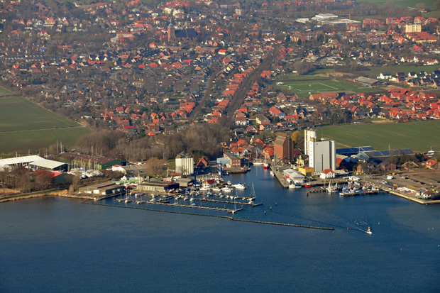 Luftbild Burg auf Fehmarn