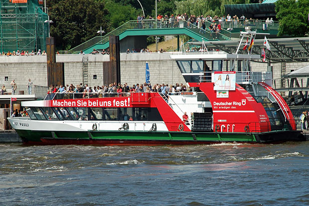 Das 1. Fährschiff Typ 2000 MS "St. Pauli" (Baujahr 1997)
