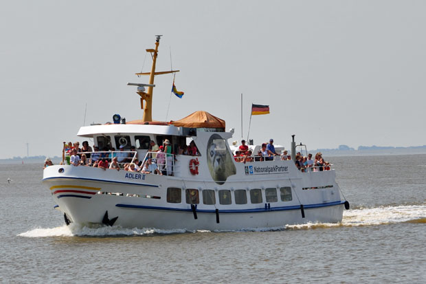 Ausflugsschiff "Adler II", Tönning