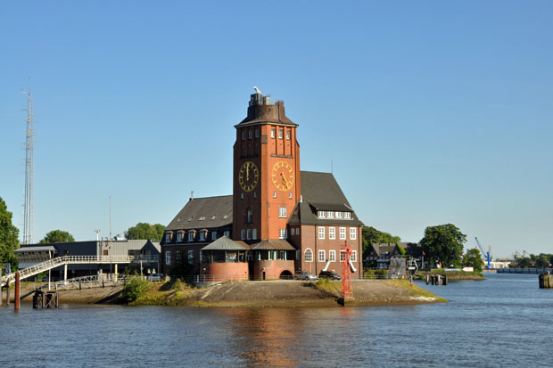 Lotsenhaus Seemannshöft am Bubendey-Ufer