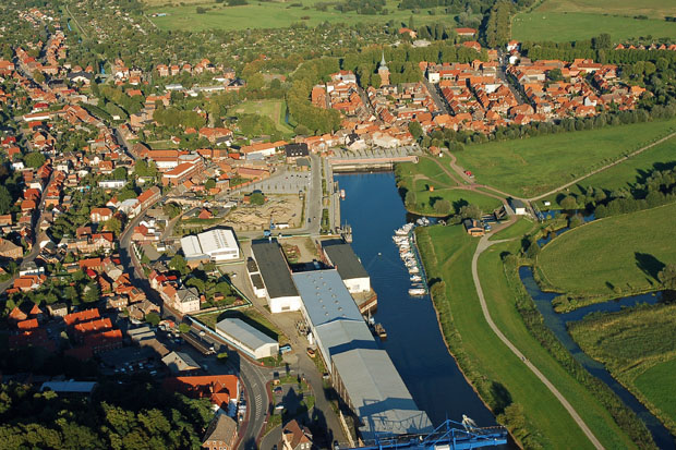 Luftbild Boizenburg