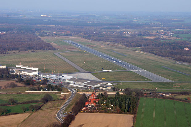 Luftbild Airport Lübeck (Blankensee)
