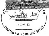 Stempel Deutsche Schiffspost Feuerschiff Fehmarnbelt