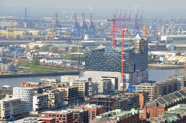 Hamburgs höchster Aussichtspunkt: HighFlyer Hamburg