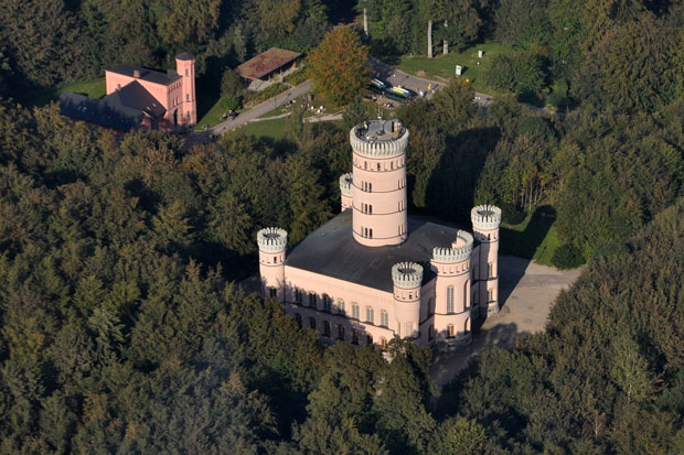 Luftbild Jagtschloss Granitz