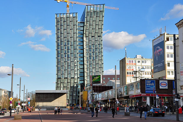 Tanzende Türme auf der Reeperbahn Top 12 Hochhäuser in Hamburg