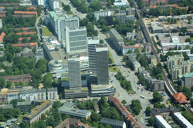 Mundsburg-Türme Top 12 Hochhäuser in Hamburg