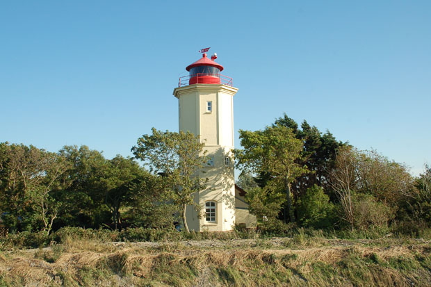 Leuchtturm Westermarkelsdorf auf der Insel Fehmarn