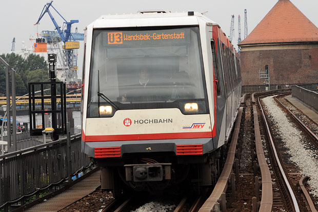 DT4 U-Bahn Fahrzeugparade Hochbahn Hamburg