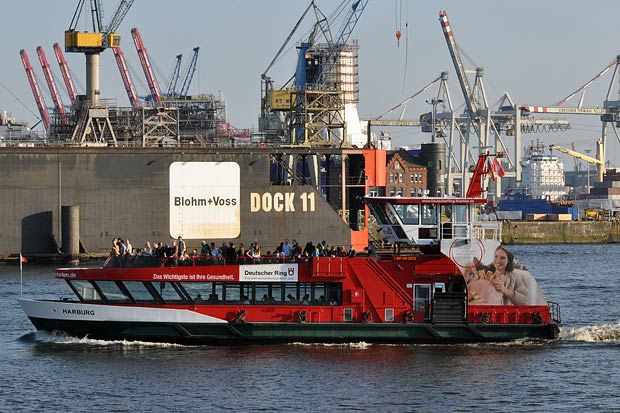 Das 12. HADAG-Fährschiff Typ 2000 MS "HARBURG" (Baujahr 2009)