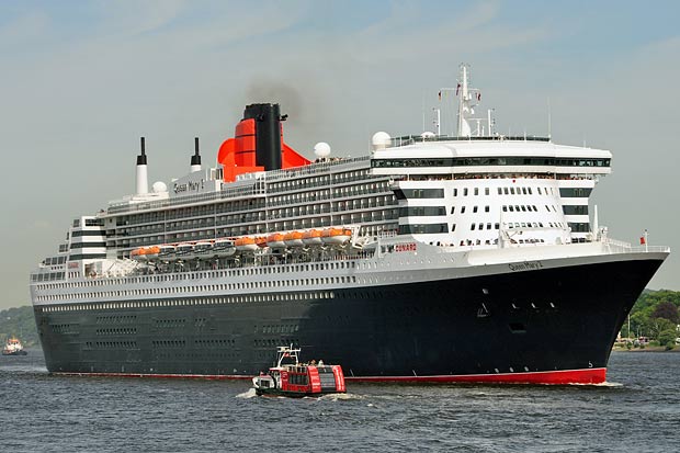 Queen Mary 2 Kreuzfahrtanläufe Hamburg