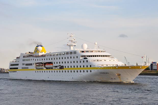 MS Hamburg Kreuzfahrtanläufe Hamburg