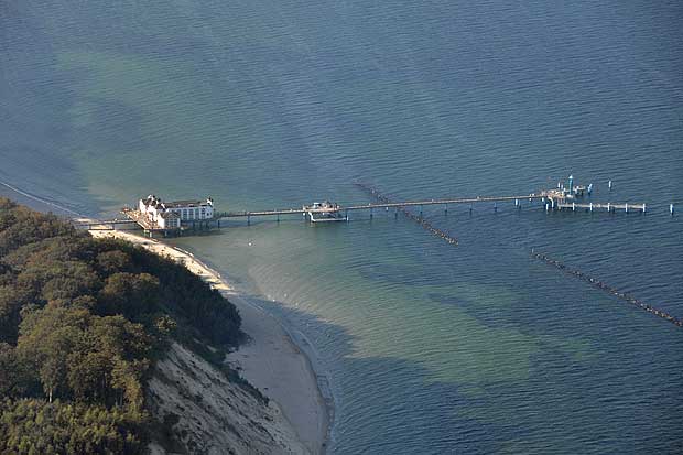 Luftbild Seebrücke Sellin Insel Rügen