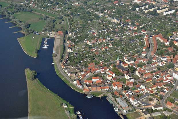 Luftbild Wittenberge