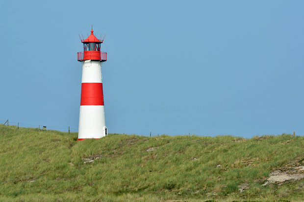 Leuchttürme Nordsee Leuchtturm List West Insel Sylt Maritime Deko ca.11 cm 